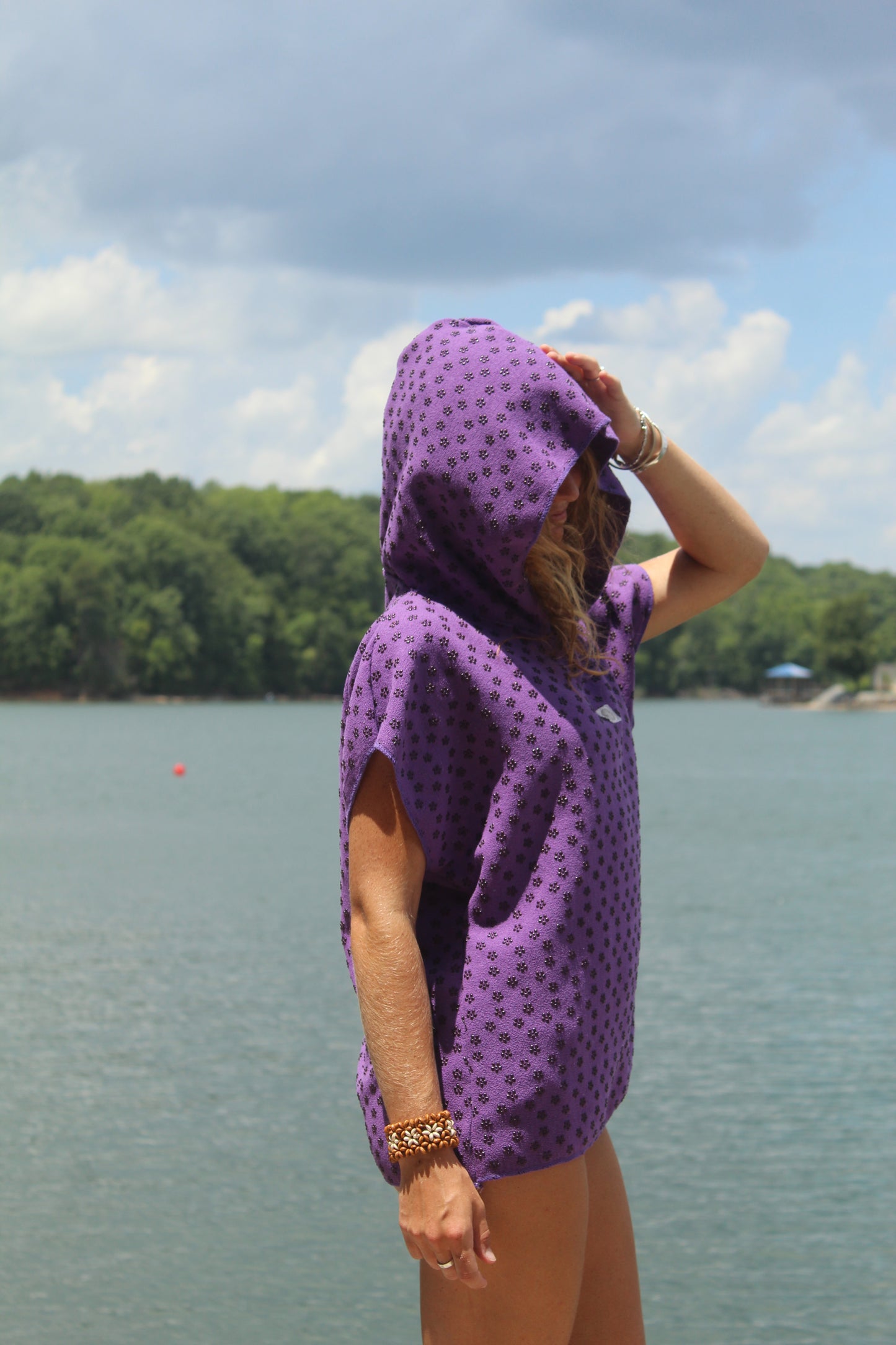 FISHIN IN THE DARK TOWEL HOODIE
