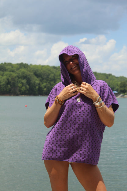 FISHIN IN THE DARK TOWEL HOODIE
