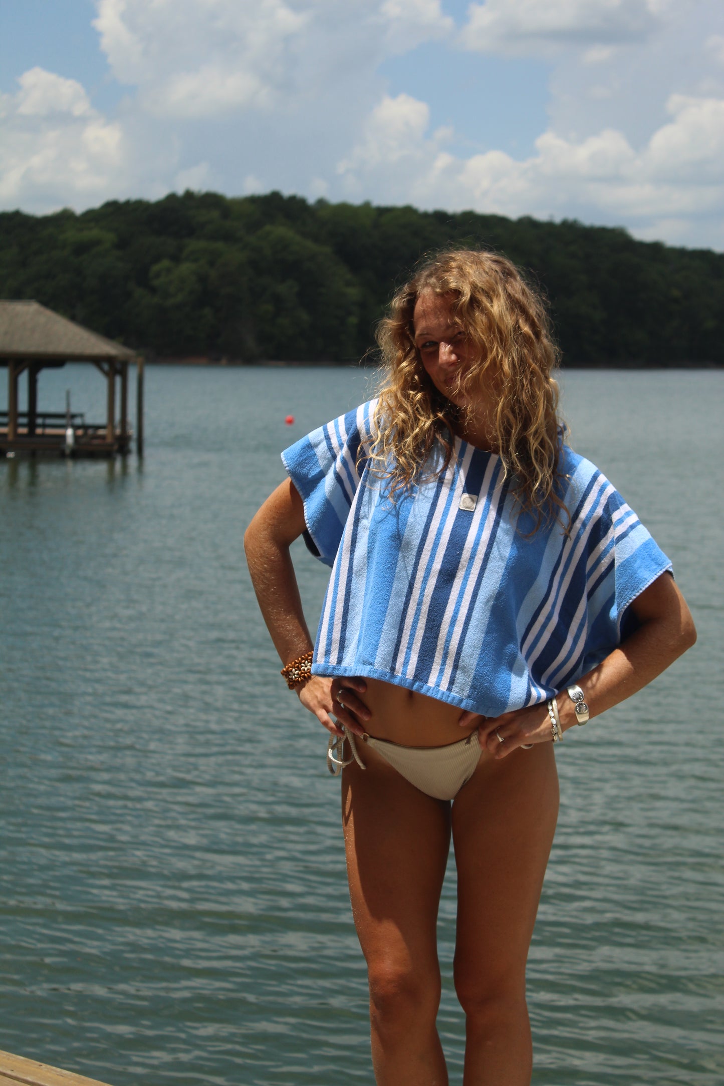 BEYOND THE REEF TOWEL HOODIE