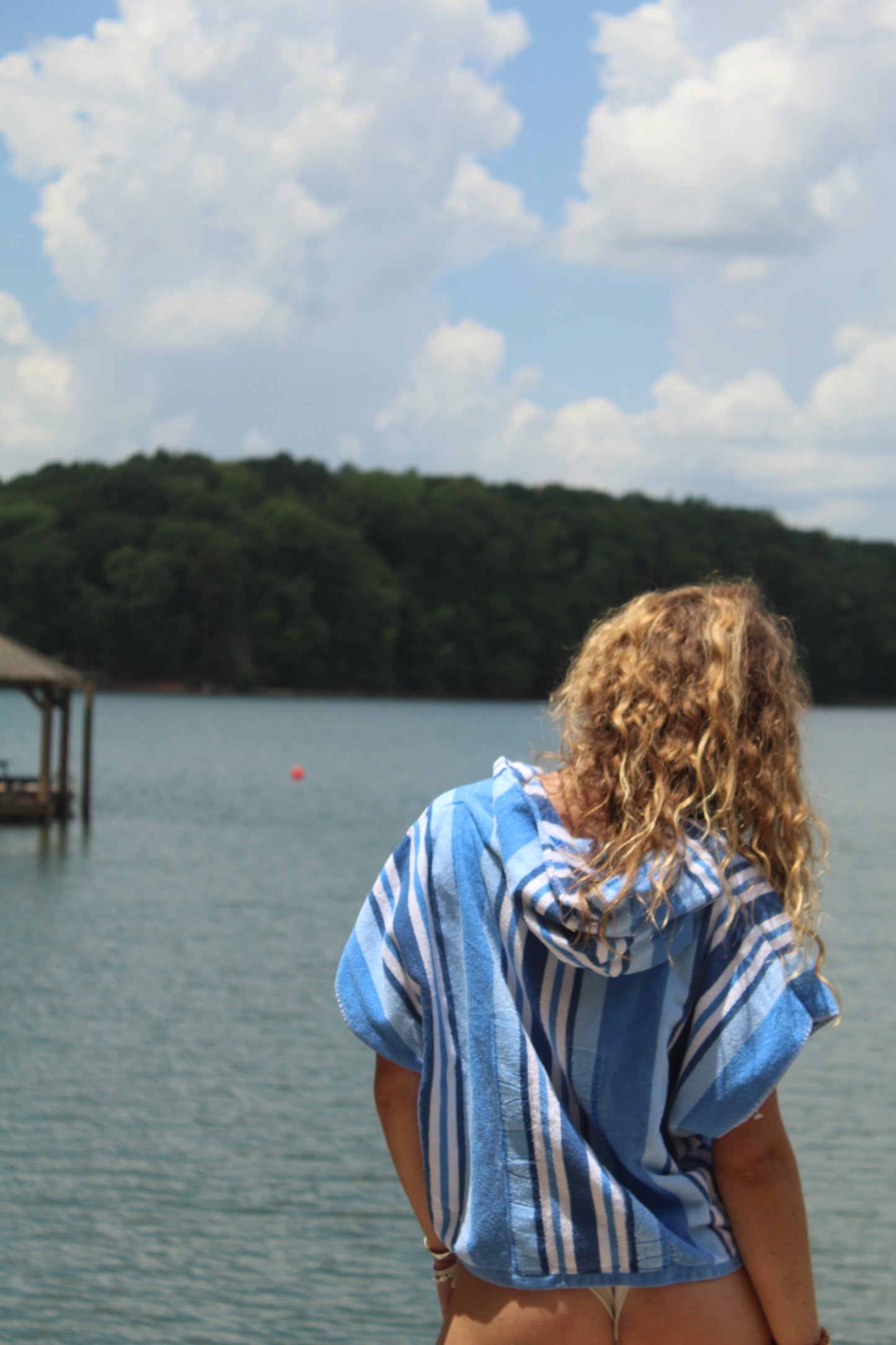 BEYOND THE REEF TOWEL HOODIE