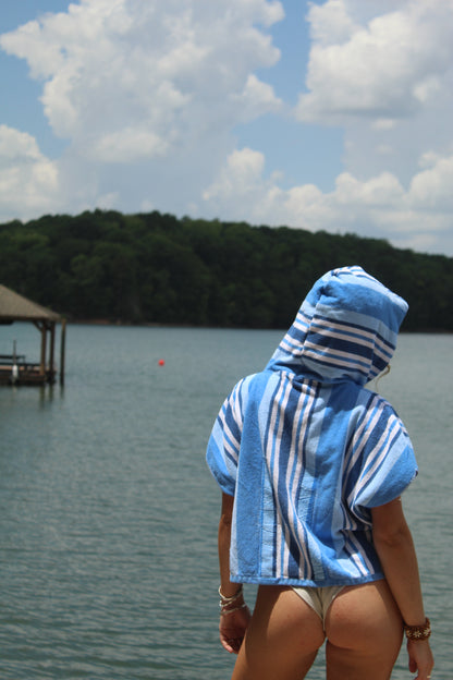 BEYOND THE REEF TOWEL HOODIE
