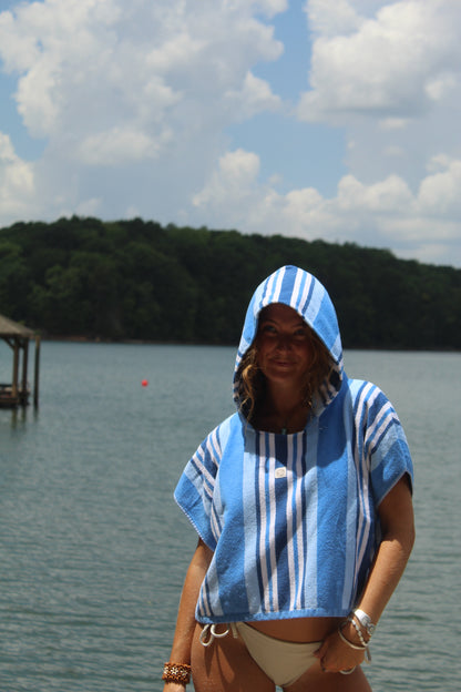 BEYOND THE REEF TOWEL HOODIE