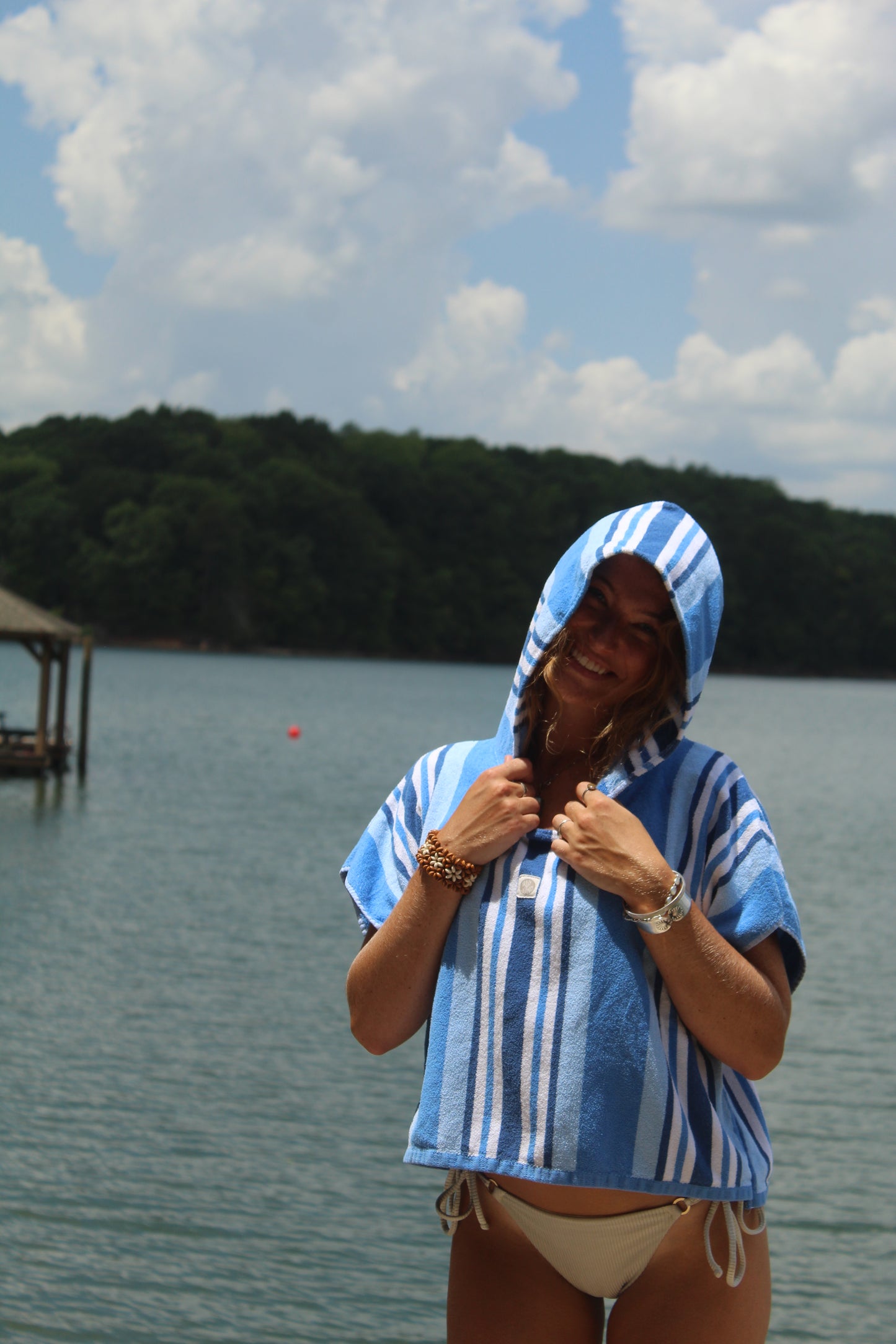 BEYOND THE REEF TOWEL HOODIE
