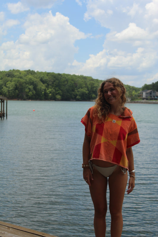 SUNRISE SWIM TOWEL HOODIE