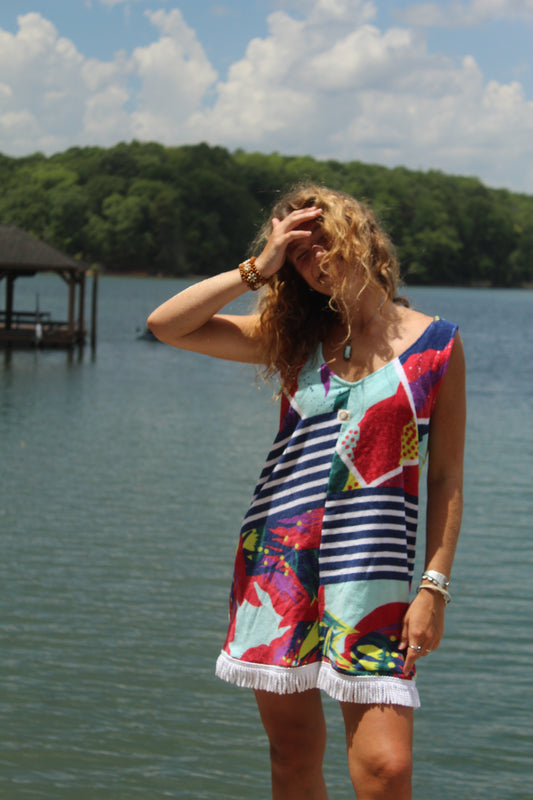 BANZAI PIPELINE TOWEL DRESS