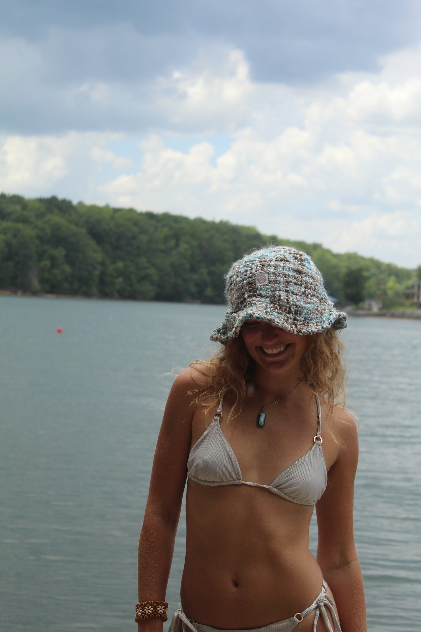 BLUEBERRY COCO POP BUCKET HAT