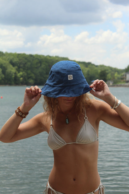 DEEP SEA DENIM BUCKET HAT