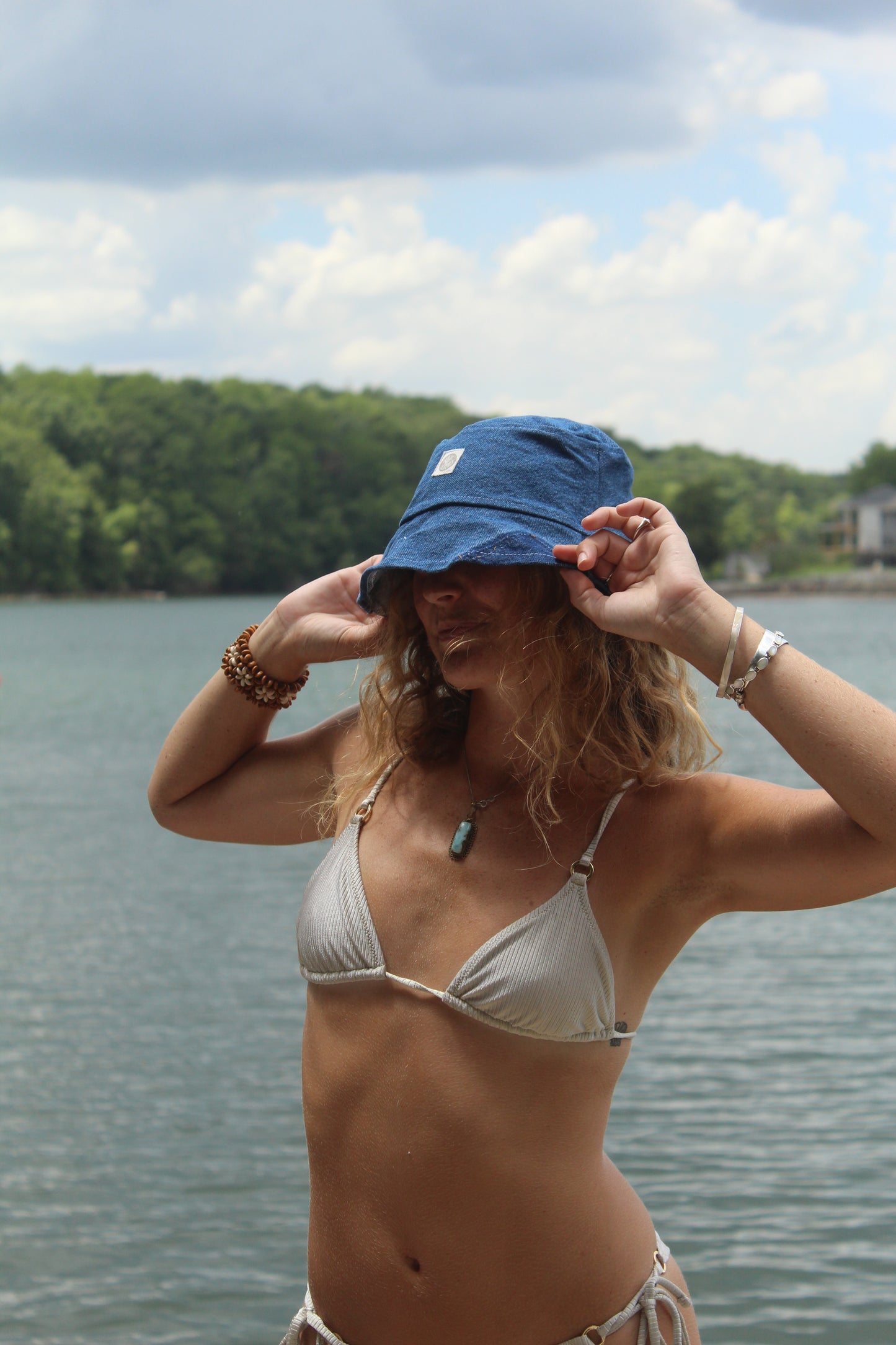 DEEP SEA DENIM BUCKET HAT