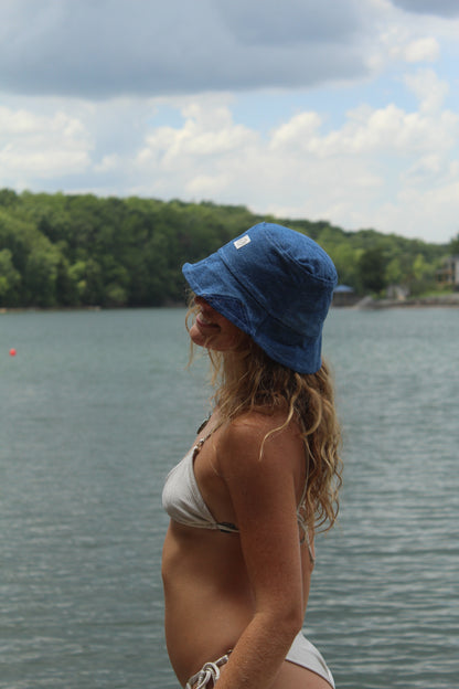 DEEP SEA DENIM BUCKET HAT