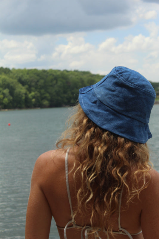 DEEP SEA DENIM BUCKET HAT