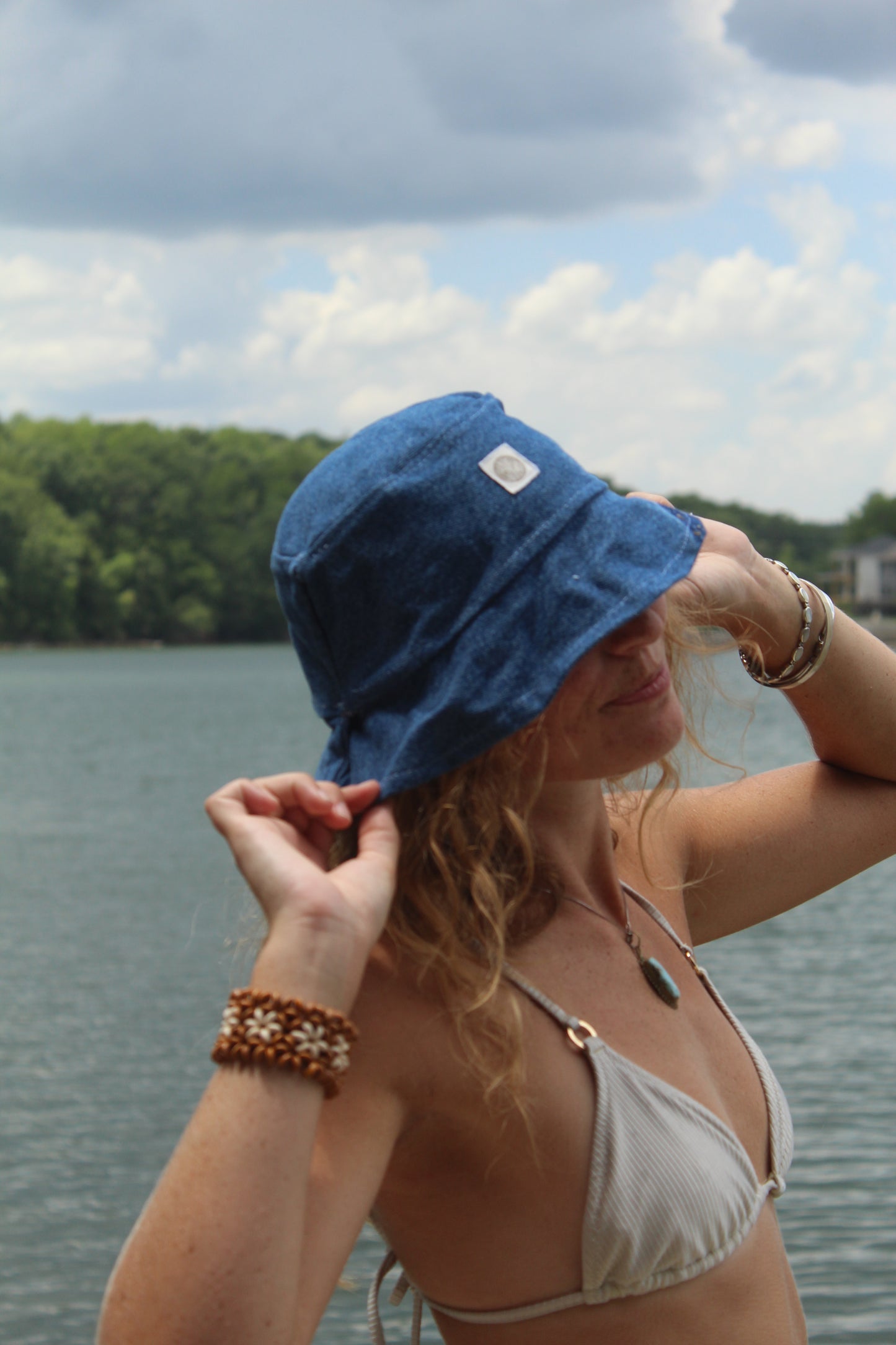 DEEP SEA DENIM BUCKET HAT