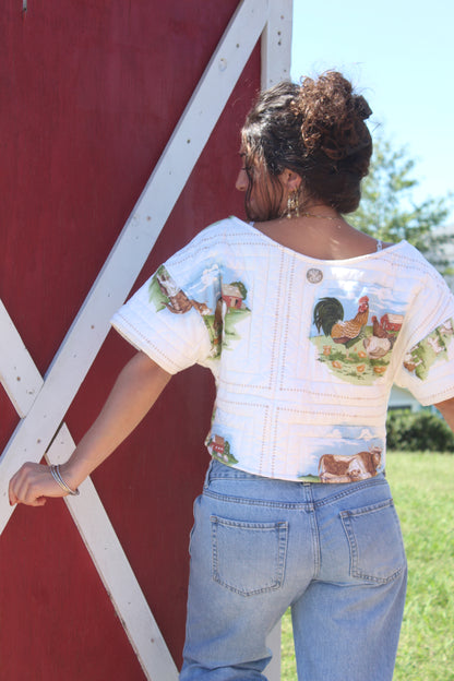 FALL ON THE FARM VEST