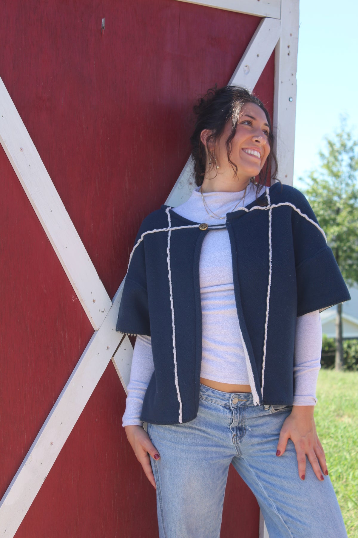 DOCKSIDE NAVY VEST