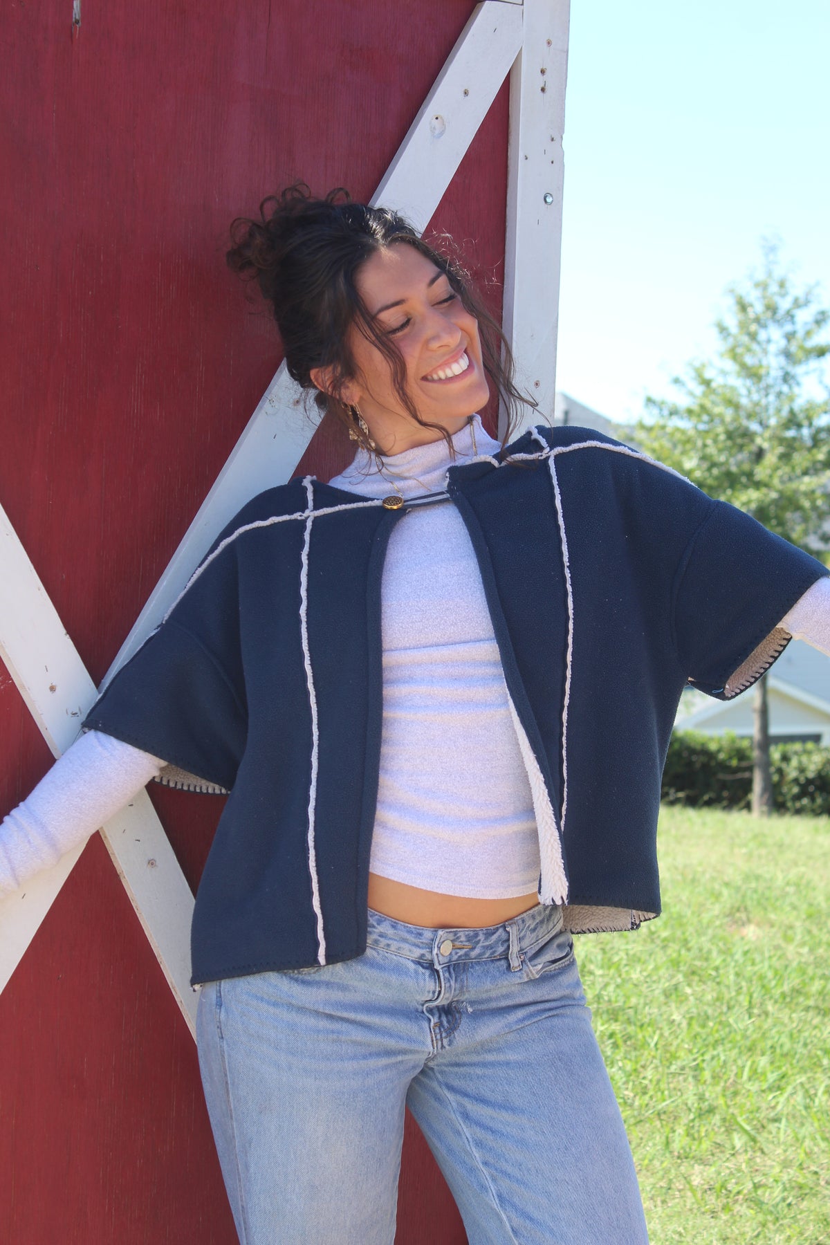 DOCKSIDE NAVY VEST