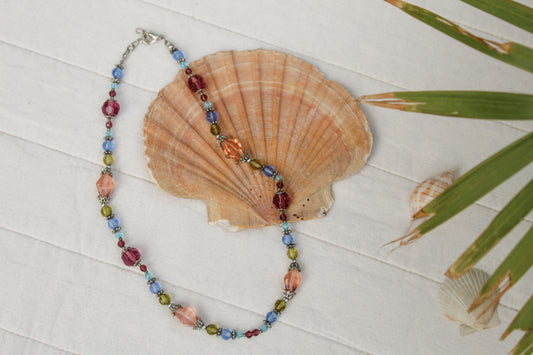 STAINED GLASS WINDOW NECKLACE