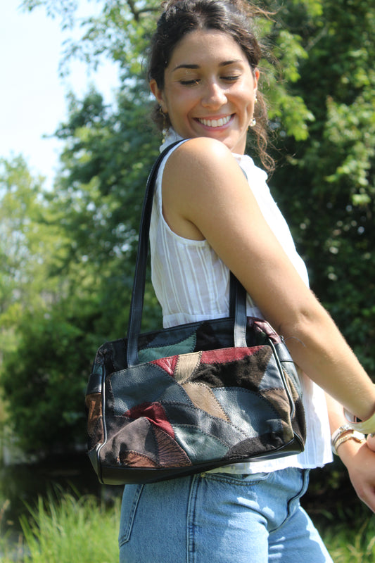 STAINED GLASS PATCH PURSE