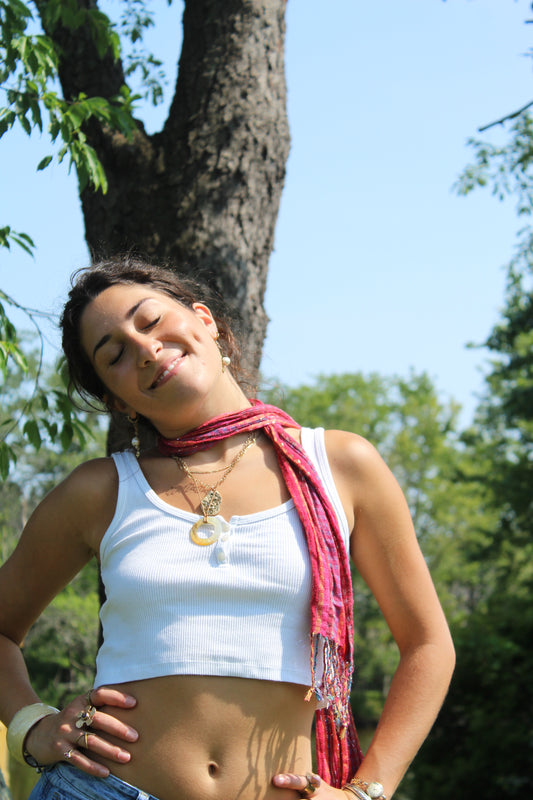 THINK PINK SCARF