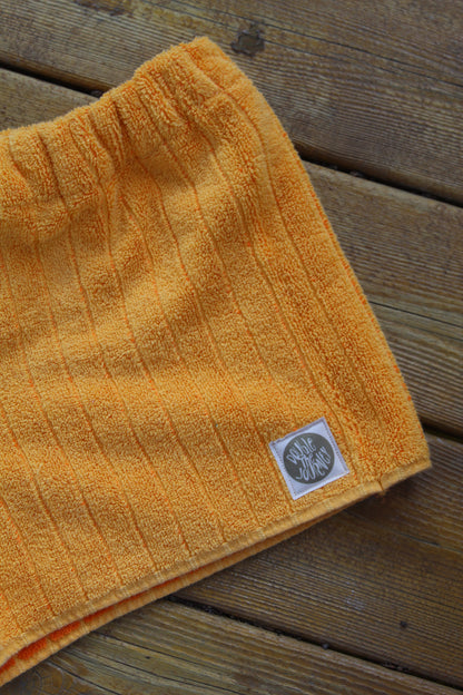 CREAMSICLE SWIRL TOWEL SHORTS