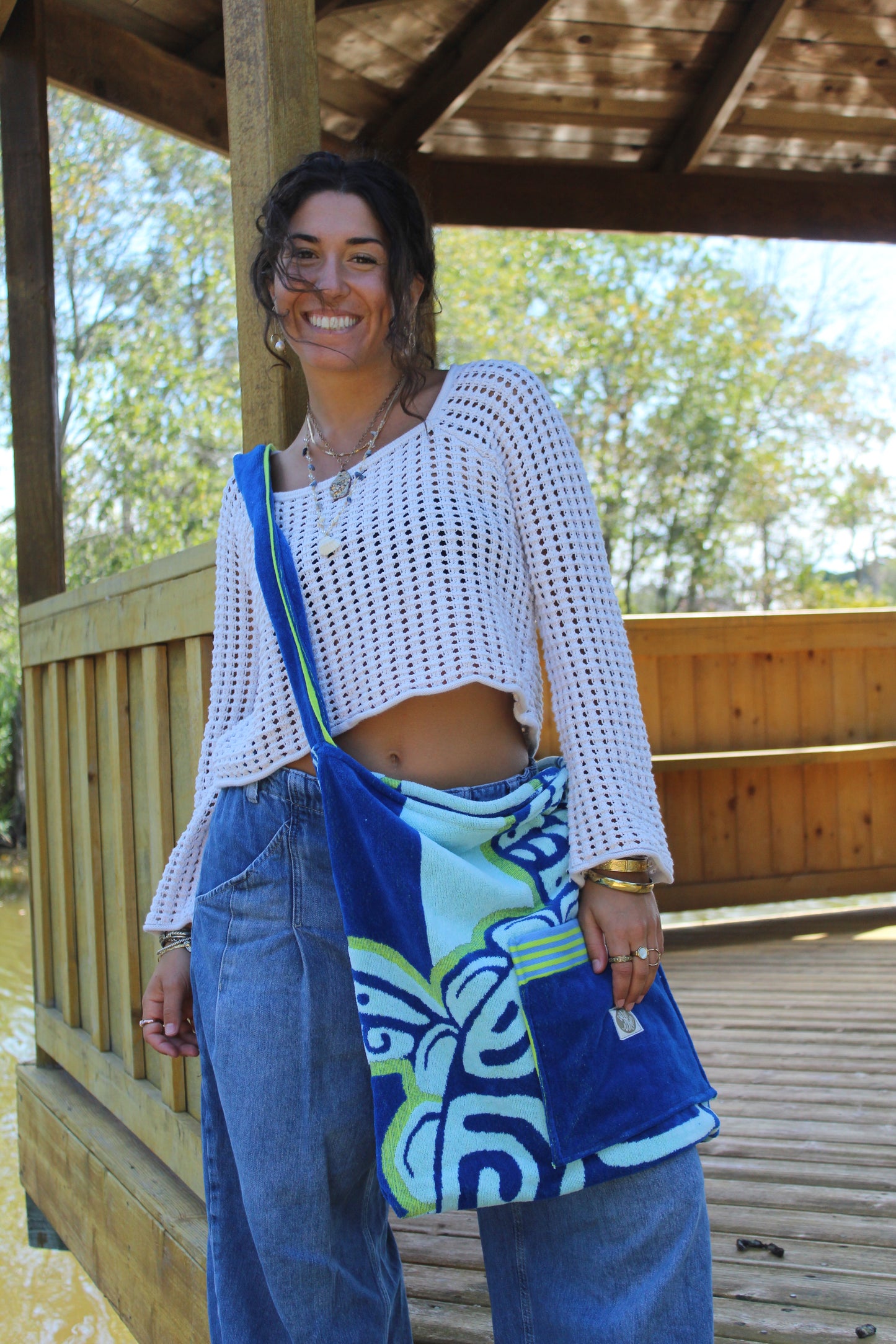 SWIMMING WITH TURTLES BAG