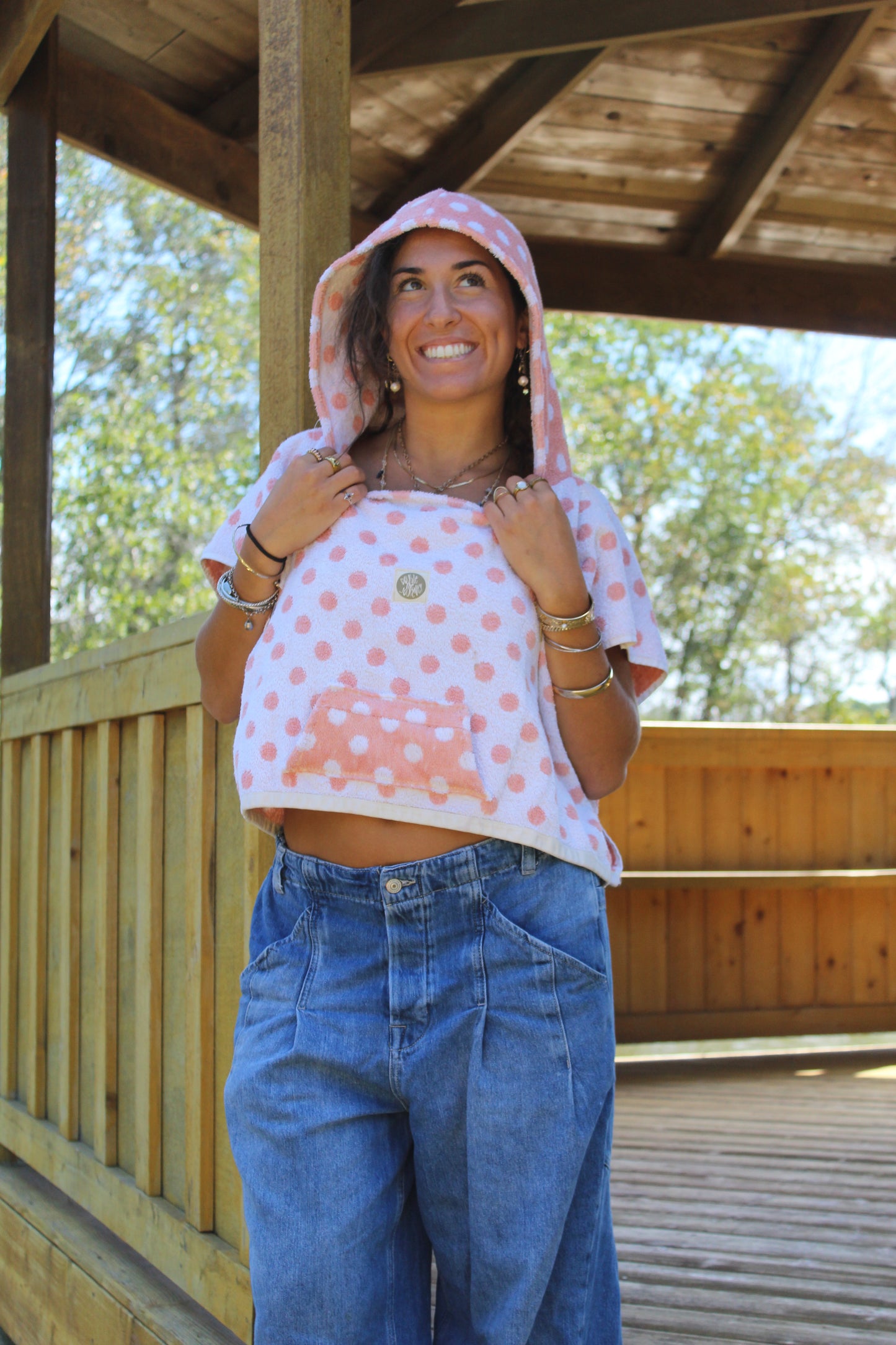MISS. DOTTY TOWEL HOODIE