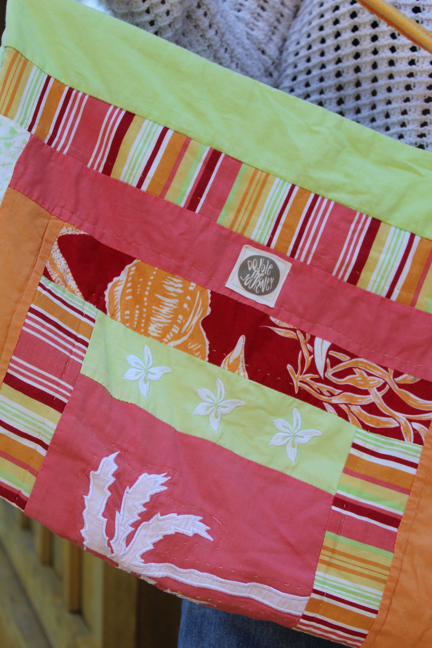 POP OF PALM BAG
