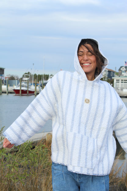 REVERSE PEPPERMINT HOODIE