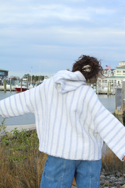 REVERSE PEPPERMINT HOODIE