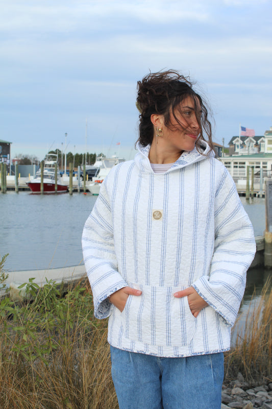 REVERSE PEPPERMINT HOODIE