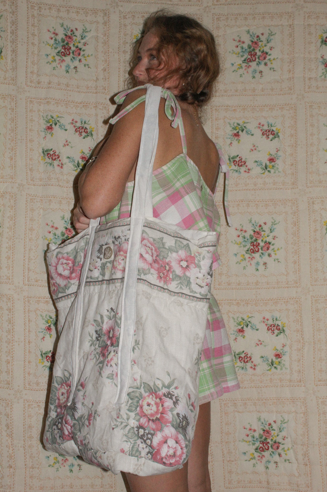 FLOWERS IN YOUR HAIR BAG