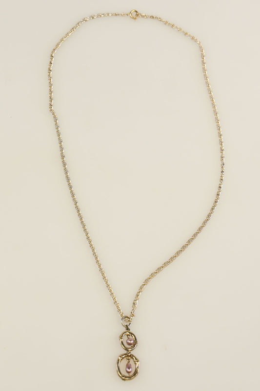 DEEP V DANGLE NECKLACE