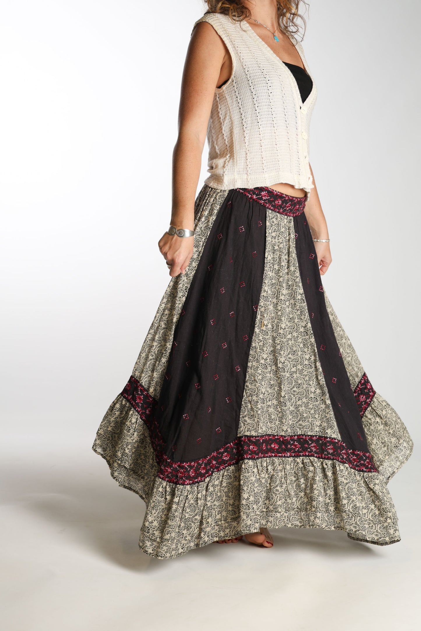 FROLLICK & FLOW MAXI SKIRT