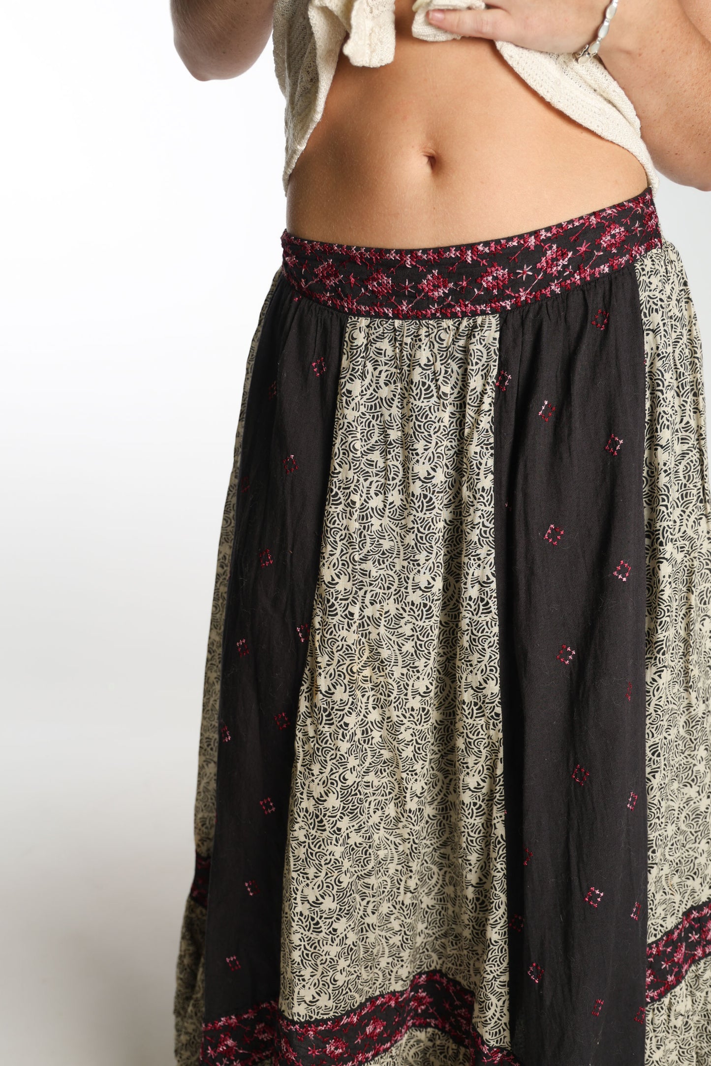 FROLLICK & FLOW MAXI SKIRT