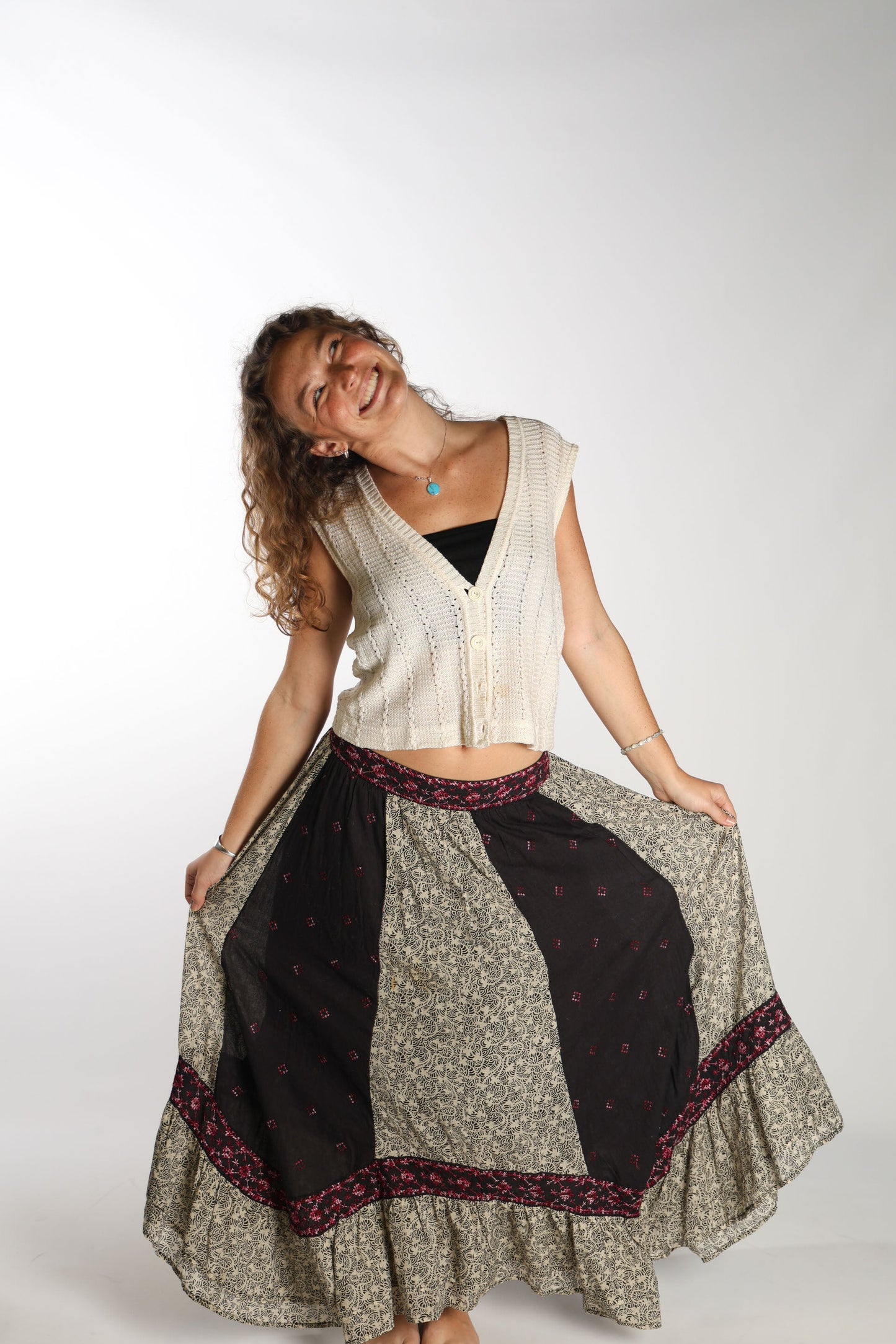 FROLLICK & FLOW MAXI SKIRT