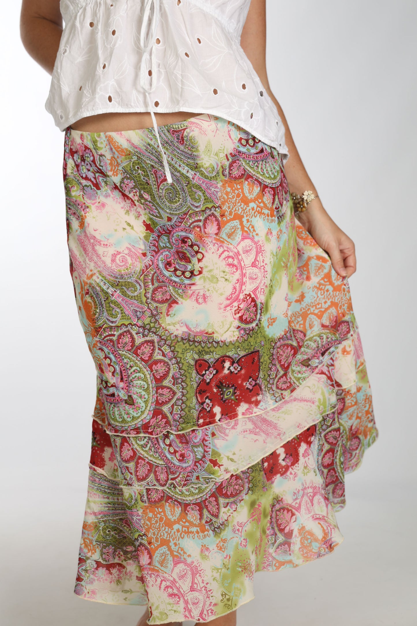 PALM BREEZE MAXI SKIRT